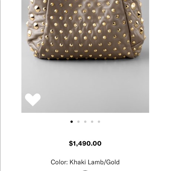 BE&D Gold studded purse - Picture 3 of 8